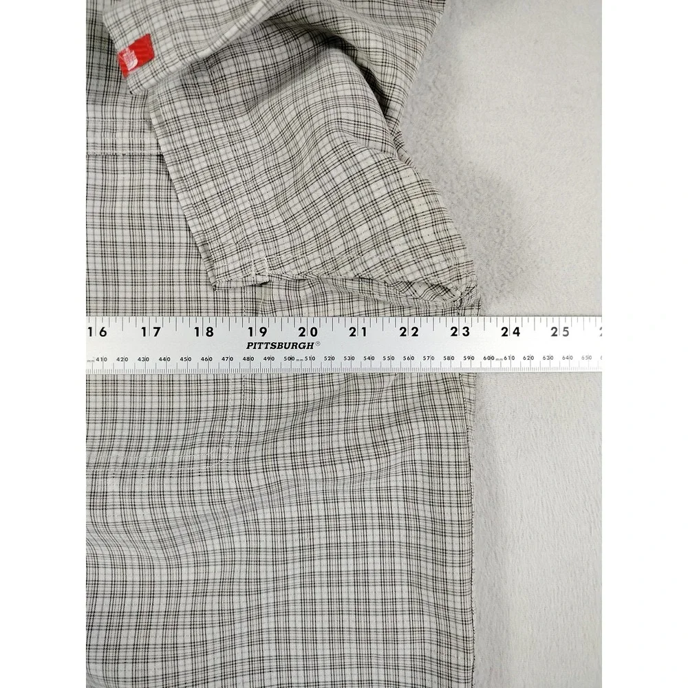 The North Face Shirt Mens Large Multicolor‎ Check Short Sleeve Outdoor Casual
